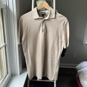 H&M Men’s Polo Shirt Medium Cream